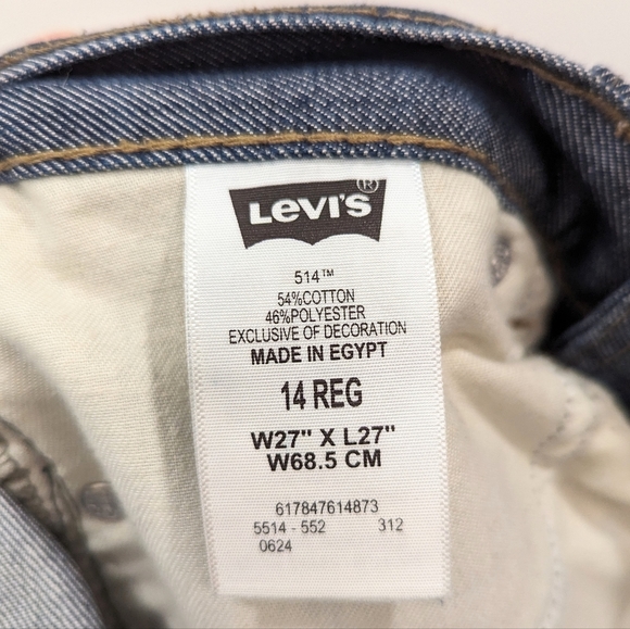 Levi's 514 Slim Straight Jeans - Picture 5 of 6